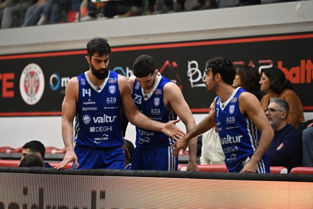 Serata negativa per la Valtur Brindisi sconfitta a Mestre