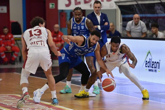 Ultimi due minuti fatali: Brindisi si ferma e Rieti piazza la zampata decisiva nel finale